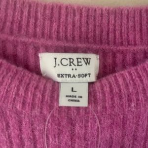J Crew Womens Pink Sweater